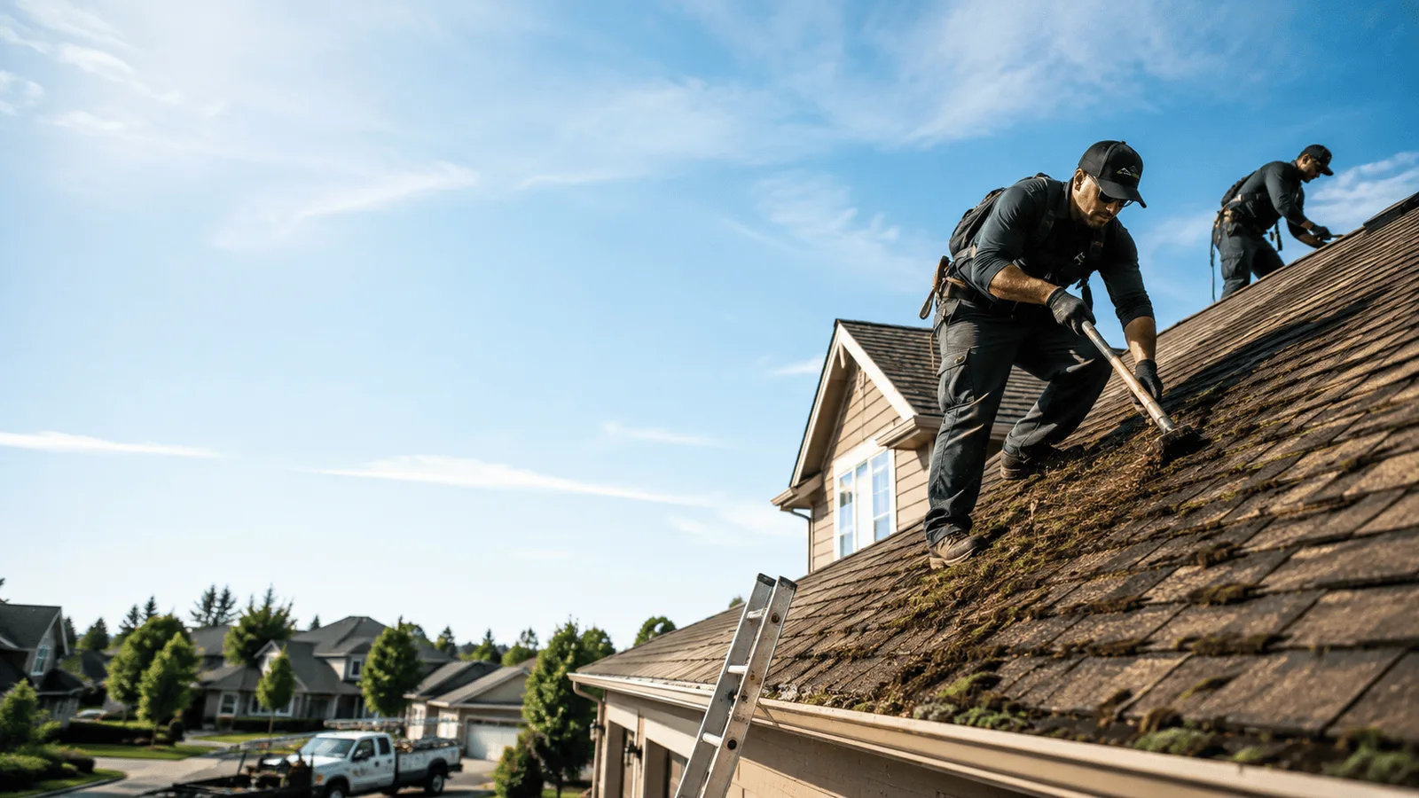 Roof Moss Removal in Edwards, CA near me